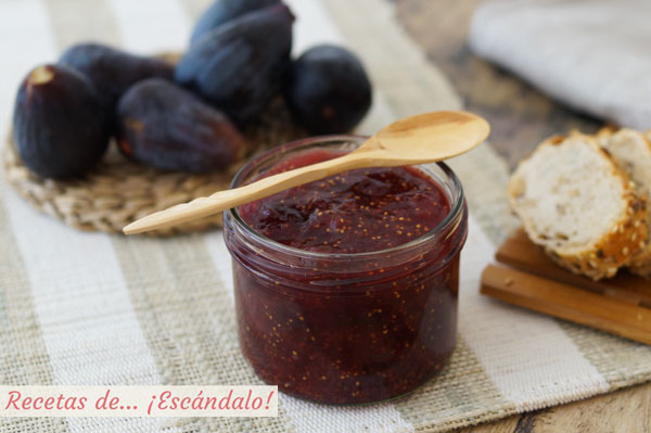Receta muy facil de mermelada de higos o brevas casera.