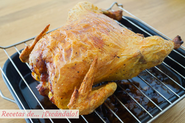 Como hacer pollo asado al horno