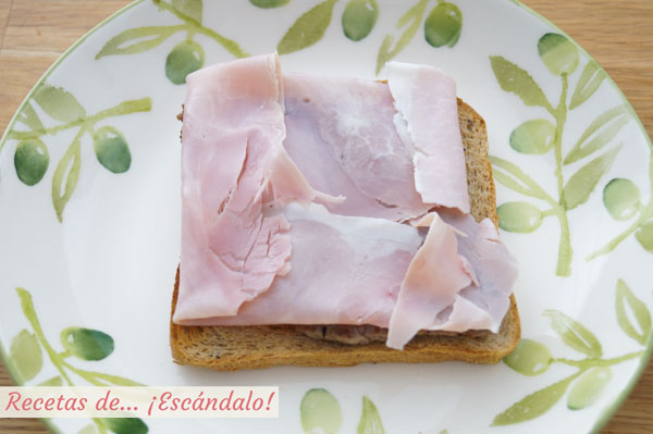 Jamon cocido para francesinha de oporto
