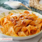 Pappardelle a la amatriciana