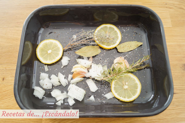Salsa para pollo asado al ast