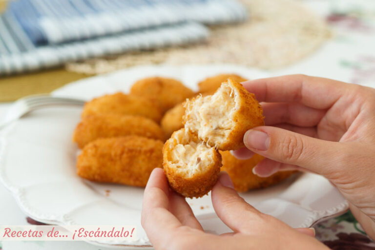Las mejores croquetas caseras, súper cremosas y sabrosas, ¡con trucos!