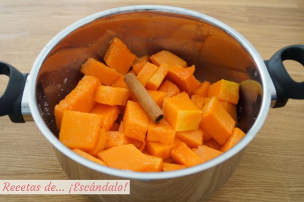 Ingredientes mermelada de calabaza casera