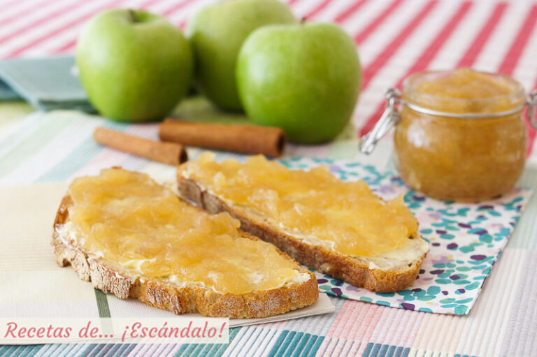 Mermelada de manzana casera con canela. Receta sencilla y deliciosa