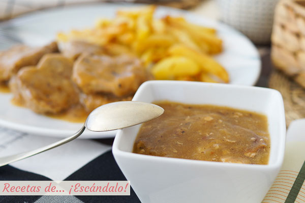 Como hacer salsa al whisky casera. Receta muy facil y deliciosa