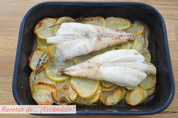 Rape al horno