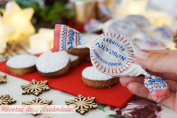 Receta de polvorones caseros con almendra, un dulce navideno
