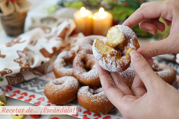 Receta de rosquillas de anis caseras y riquisimas