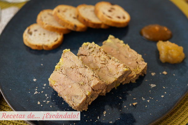 Receta sencilla y exquisita de foie gras micuit de pato casero