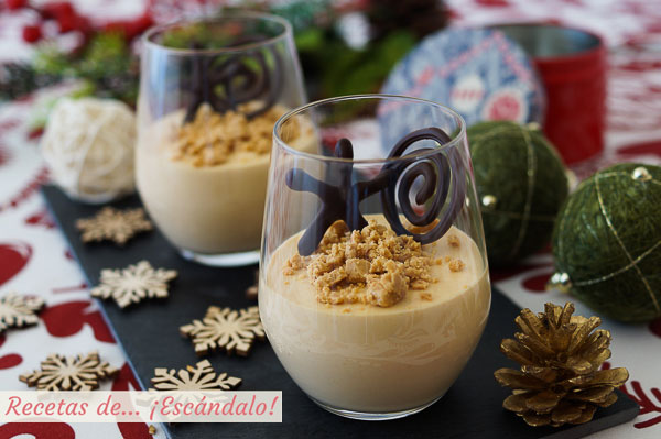 Como hacer mousse de turron blando, deliciosa y esponjosa