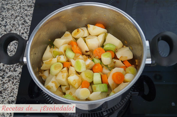 Ingredientes porrusalda tradicional