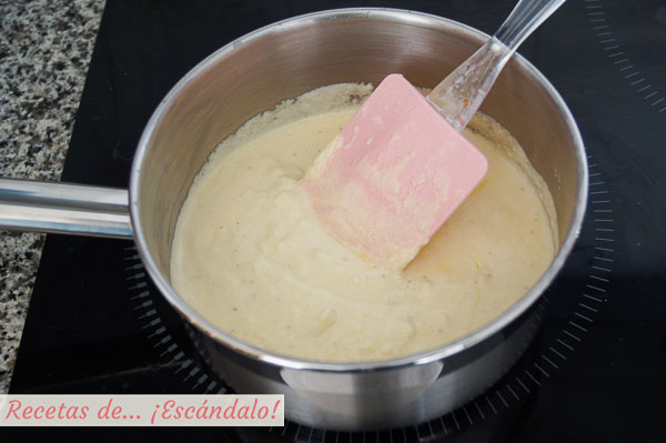 Salsa de queso casera