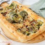 Tarta salada de hojaldre