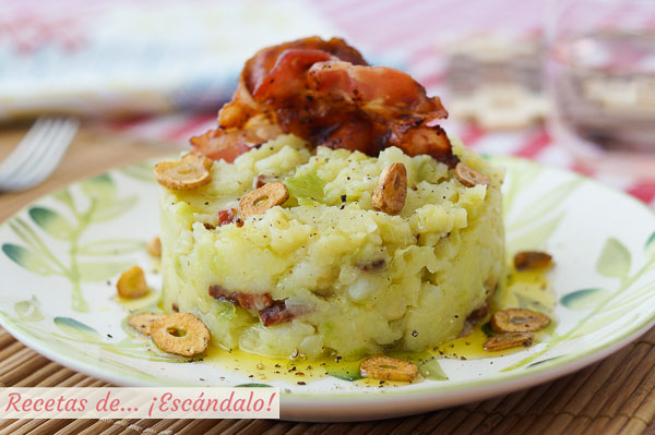 Receta de trinxat de la Cerdana de col y patata, una receta tradicional deliciosa