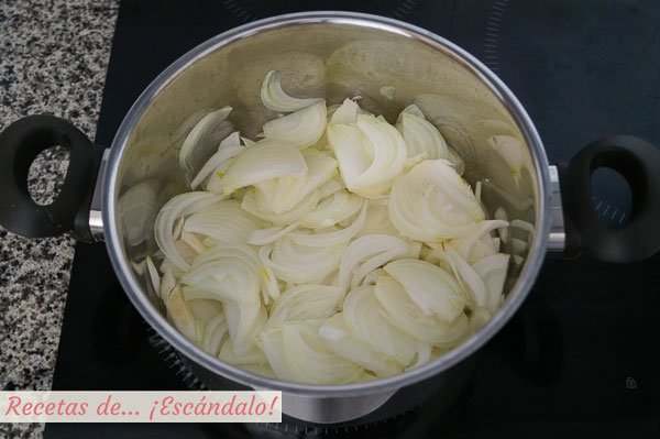 Cebolla para sopa