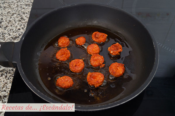 Chorizo para las migas