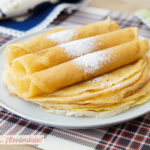 Filloas gallegas de leche