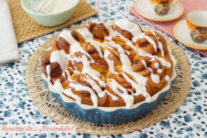 Rollos de canela o cinnamon rolls, ¡súper tiernos! Receta paso a paso