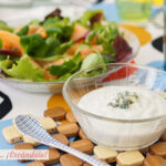 Salsa de queso roquefort y yogur