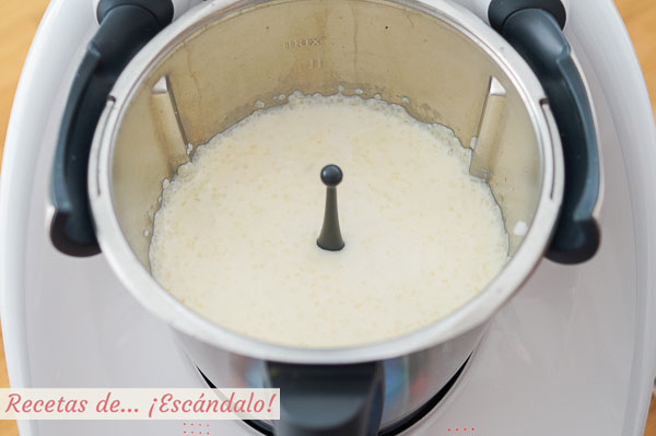Arroz con leche con Thermomix