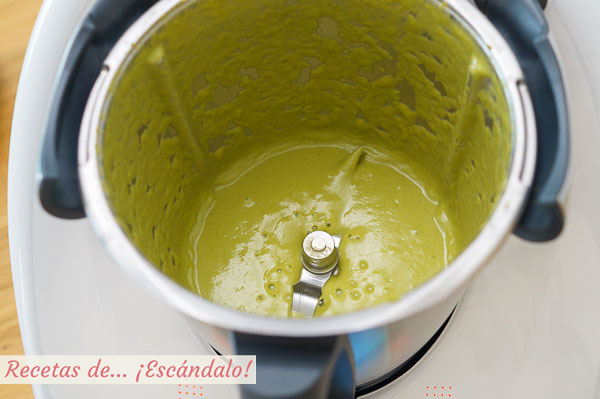 Como hacer crema de esparragos con Thermomix