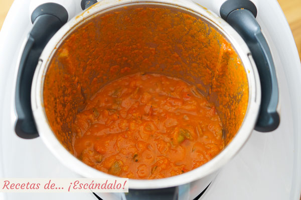 Como hacer pisto manchego con Thermomix. Receta tradicional rica y saludable