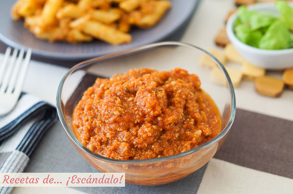 Como hacer salsa bolonesa con Thermomix, muy sabrosa