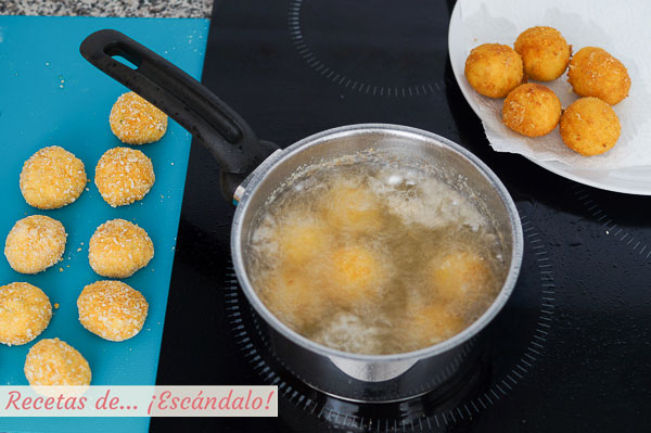 Croquetas de bacalao caseras