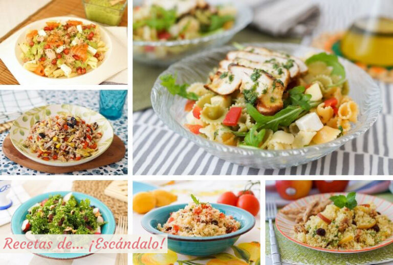 Las mejores ensaladas de pasta para todos los gustos y muy fáciles