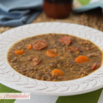 Lentejas con chorizo en Thermomix