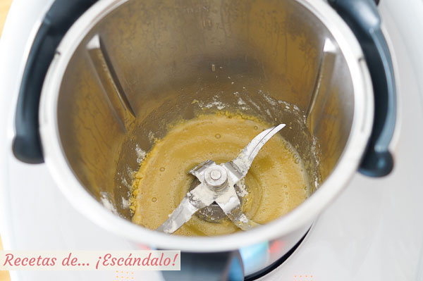 Roux para salsa bechamel con thermomix