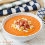 Salmorejo cordobés en Thermomix