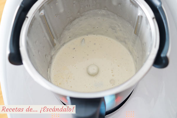 Salsa bechamel con Thermomix