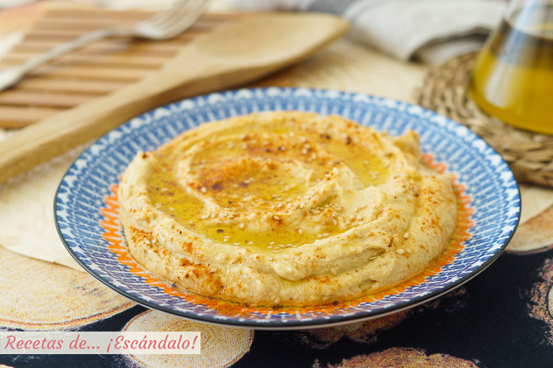 Hummus con Thermomix, el mas rico y cremoso