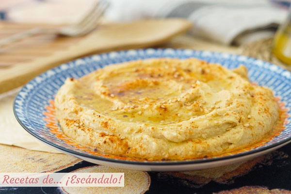 Receta de hummus con Thermomix, el mas rico y cremoso