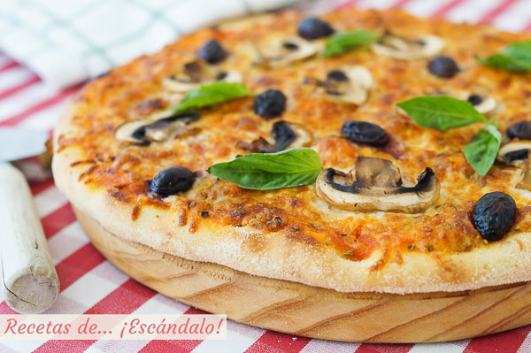 Como hacer masa de pizza en Thermomix. Casera, riquisima y facil