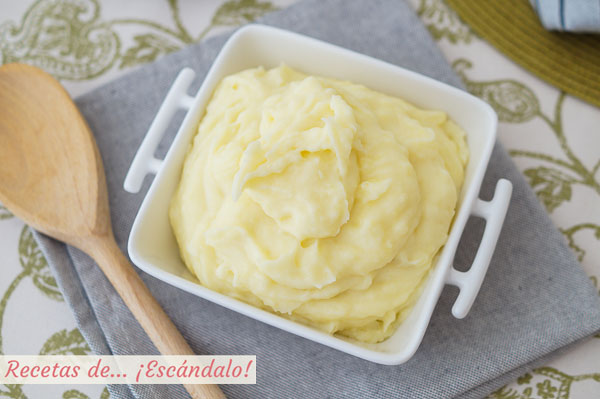Como hacer pure de patatas con thermomix, cremoso y delicioso