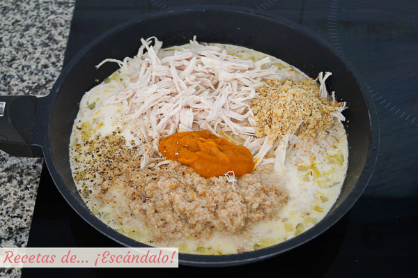 Ingredientes aji de gallina peru