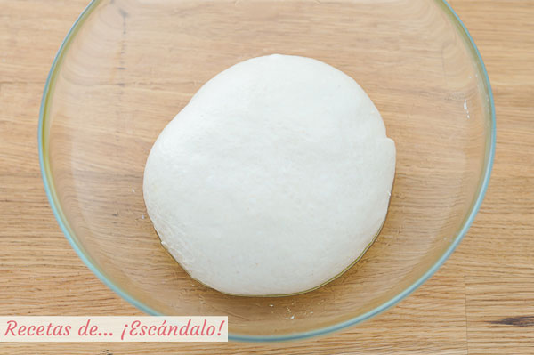 Masa casera de pizza