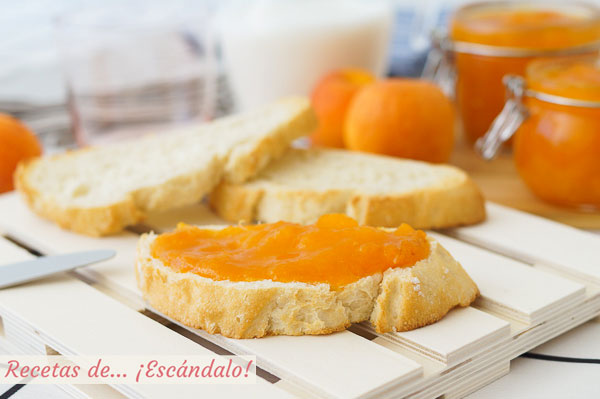 Receta de mermelada de albaricoques casera de forma muy sencilla