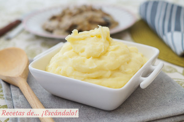 Receta de pure de patatas con thermomix, cremoso y delicioso