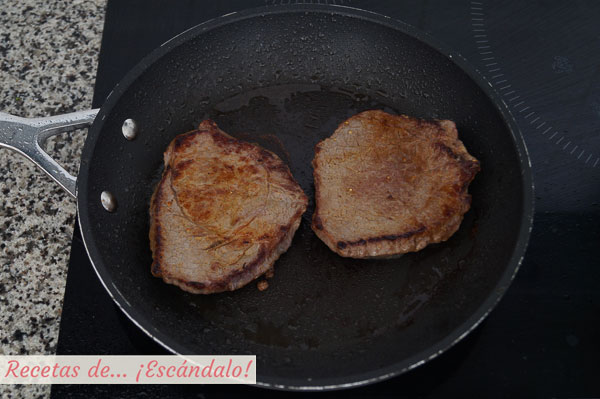 Bistec de ternera a la plancha