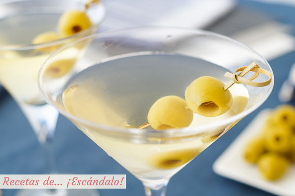 Receta de Martini, Dry Martini o Martini seco, un coctel exquisito y sencillo