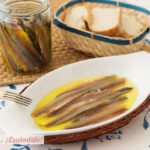 Anchoas caseras en salazón