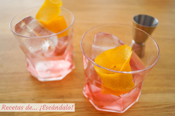 Ingredientes combinado Negroni