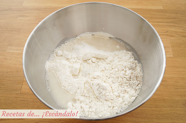 Ingredientes pan pita