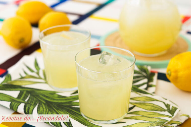Receta de limonada con Thermomix, refrescante y lista en un momento