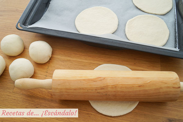 Pan pita o pan arabe casero