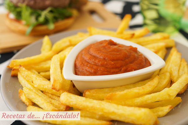 Receta de ketchup, catchup o catsup casero, facil y delicioso