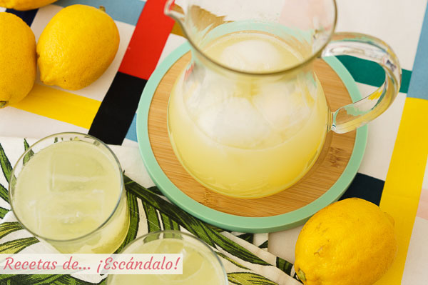 Receta de limonada con Thermomix, refrescante y lista en un momento